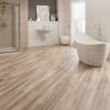 Limed Linen Oak RP98 in a large bathroom