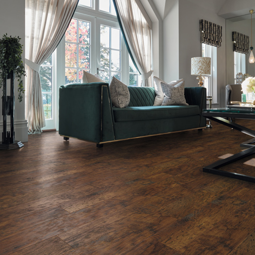 Living room with Art Select gluedown EW02 | AKP-EW02