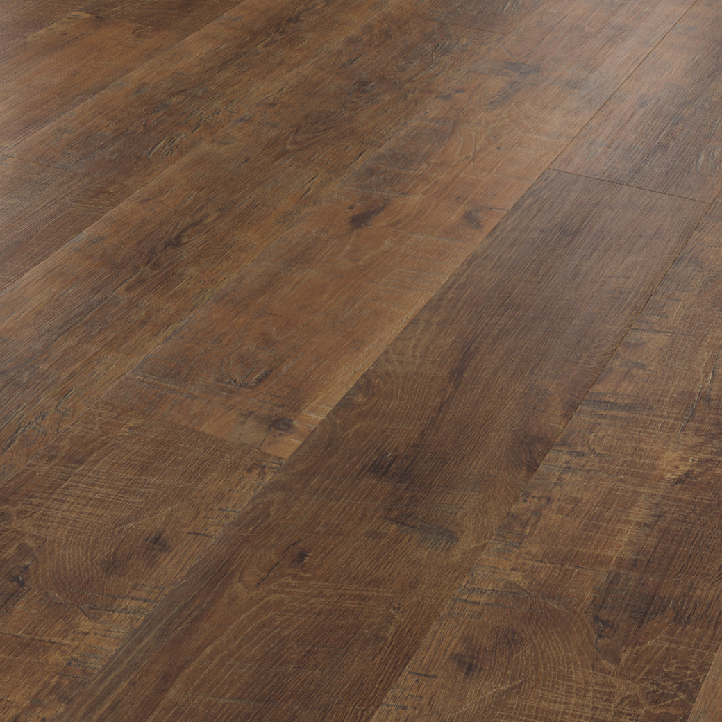 Angled overhead photo of Antique French Oak LVT Flooring by Karndean