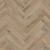 Van Gogh Canadian Urban Oak mid brown LVT flooring laid in a traditional herringbone