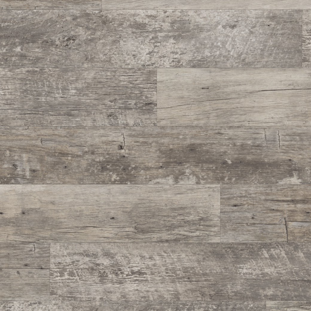 Overhead photo of Aged Redwood flooring by Karndean