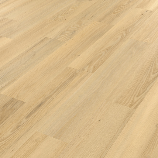 Wells Acacia herringbone LVT flooring laid at an angle